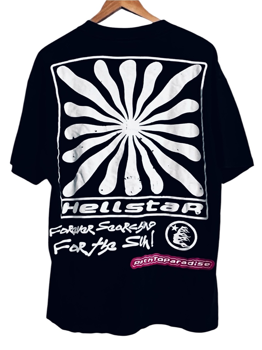 NWT Cap 10 2023 HELLSTAR Smiley Graphic Smile You’re in Paradise Black SZ M - Picture 4 of 13